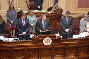 Senate 2015 praying